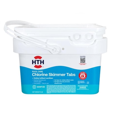 Hth HTH Pool Care Tablet Skimmer Tabs 9 lb, PK2 28019